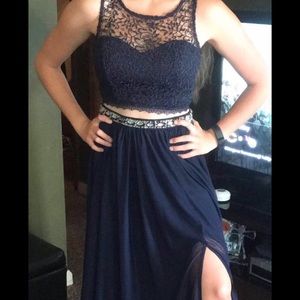 Long length homecoming/ prom dress